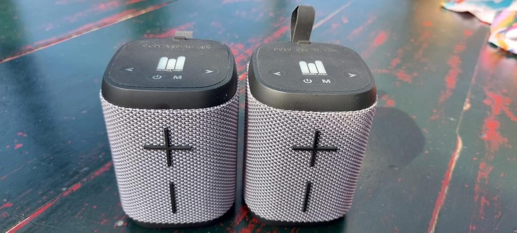 Set Bluetooth speakers 10W, Audio, Tv en Foto, Luidsprekers, Overige merken, Overige typen, Ophalen of Verzenden, Zo goed als nieuw