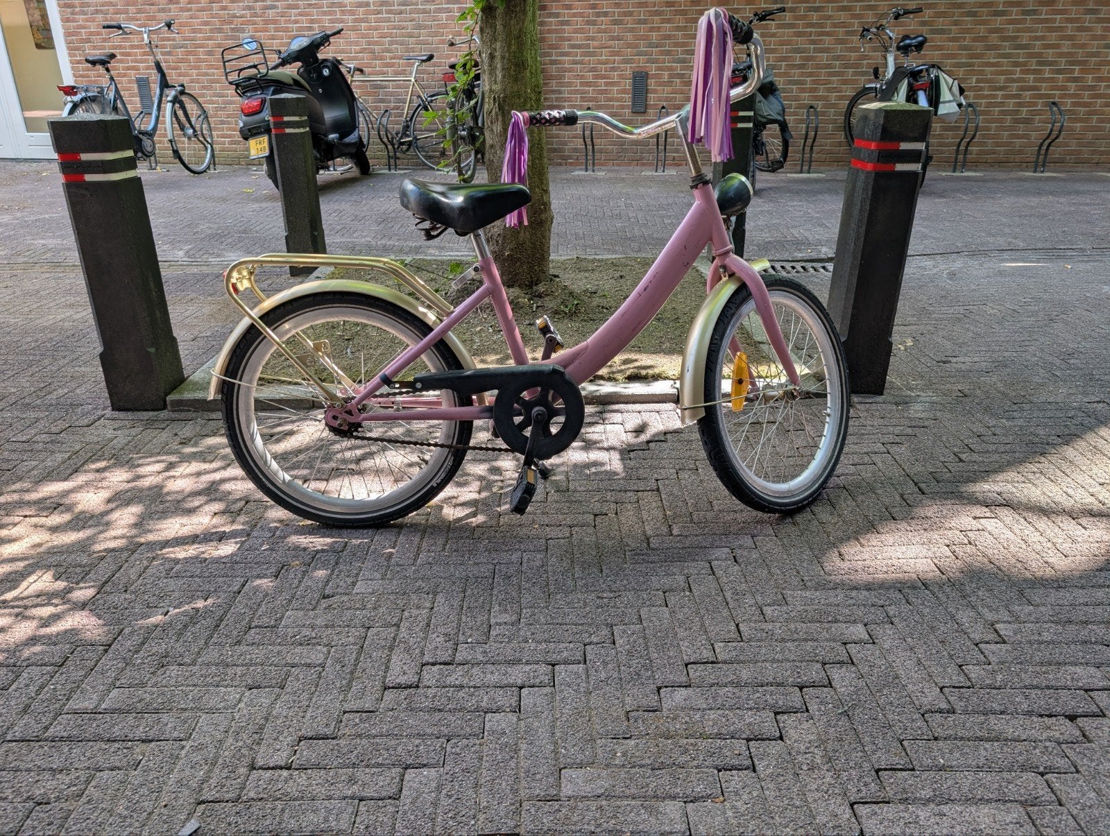 Meisjes fiets 20 inch, Ophalen, Gebruikt, Flexer