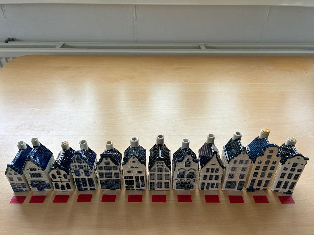 KLM huisjes, Verzamelen, Ophalen, Gebruikt