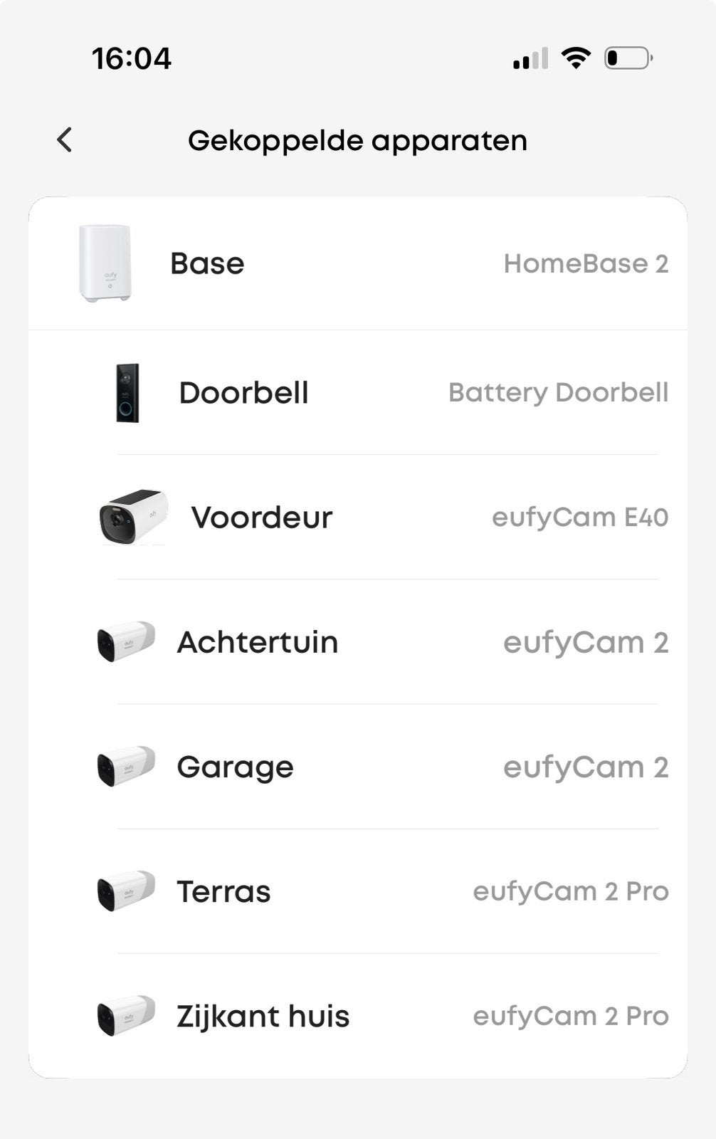 Eufy complete set 5 camera’s en Doorbell, Ophalen, Gebruikt, Binnencamera