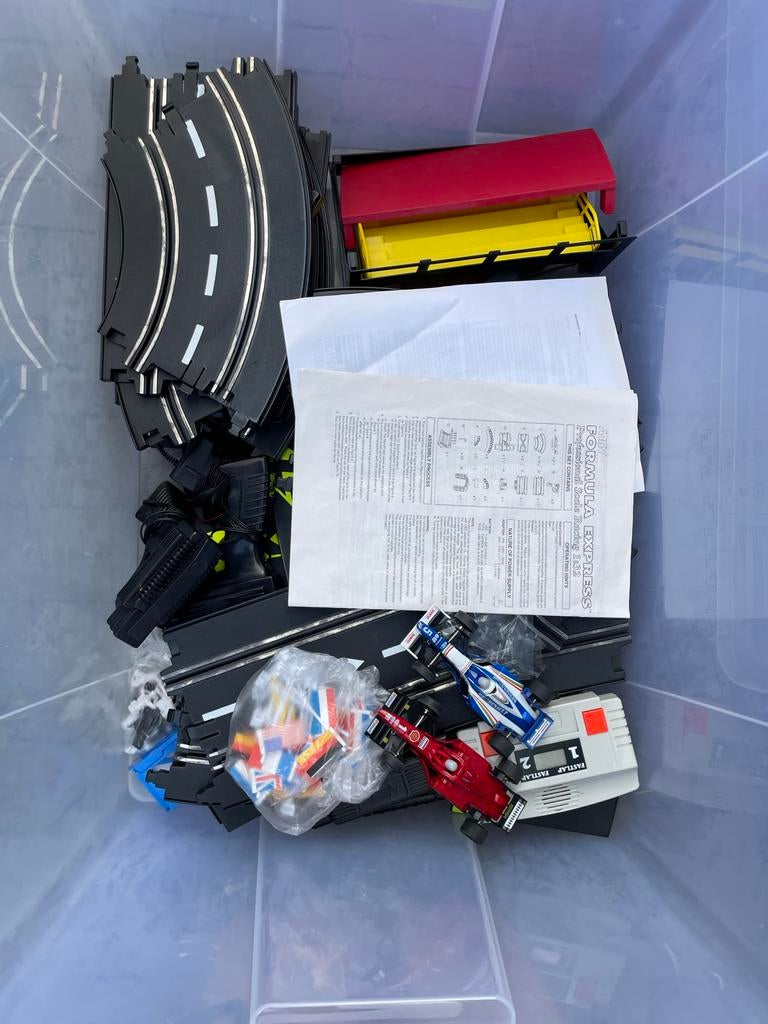 Elektrische autoracebaan - Artin Formula Express 1:32, Zelf te bouwen, Elektrisch, Ophalen, Overige merken