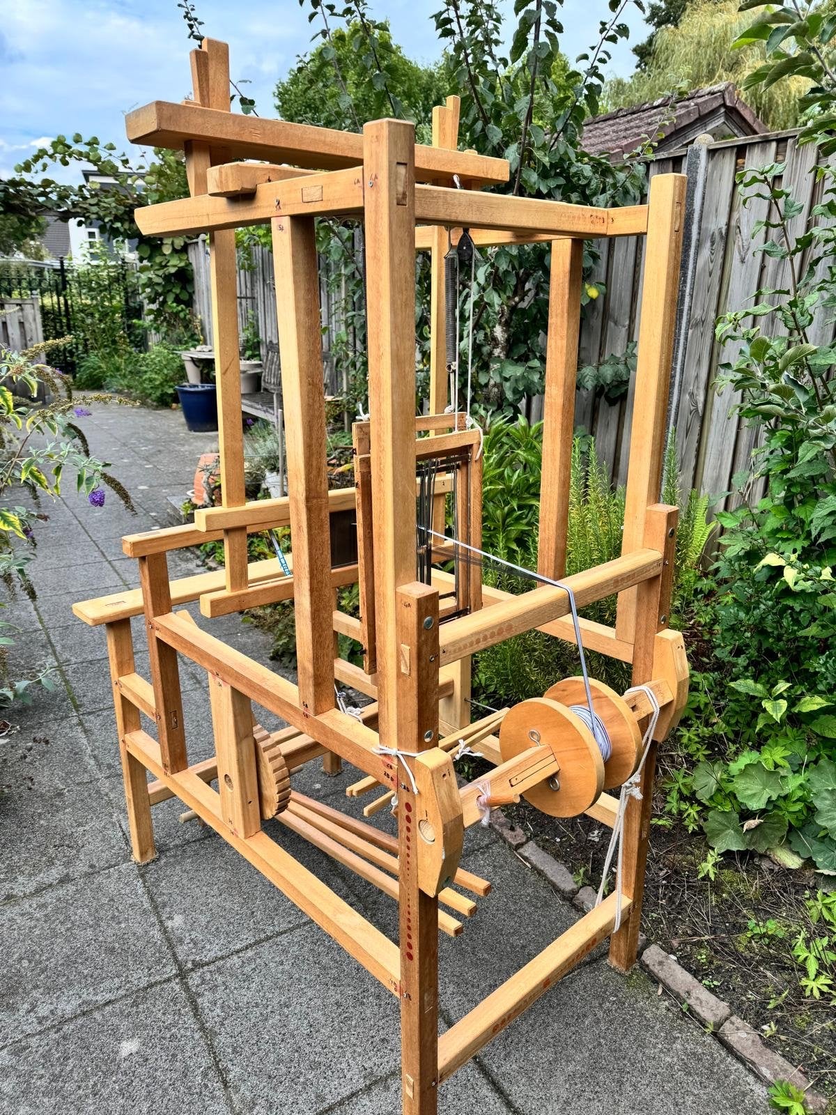 Houten weefgetouw, Ophalen, Gebruikt, Overige typen