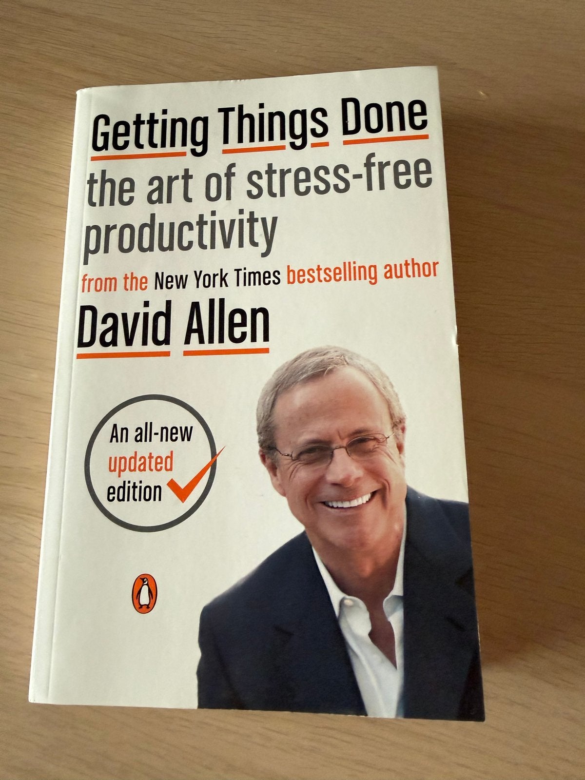 Getting Things Done: The Art of Stress-Free Productivity, Ophalen of Verzenden, Zo goed als nieuw