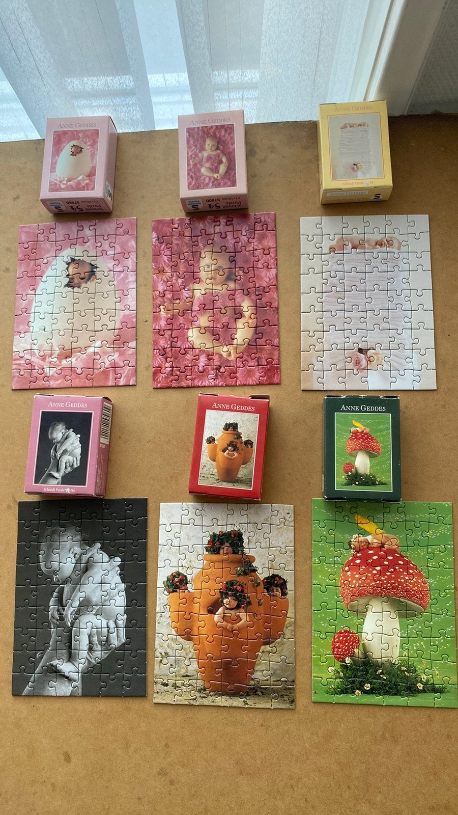 Kleine legpuzzels Anna Geddes, Ophalen of Verzenden, Zo goed als nieuw, Legpuzzel