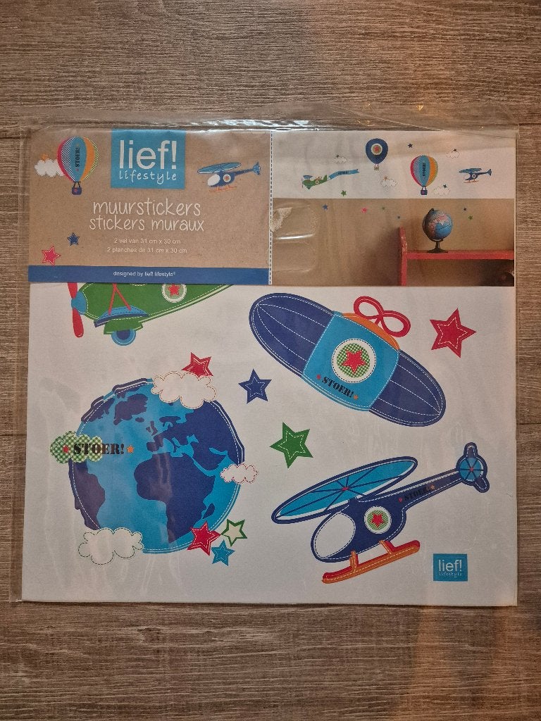 Muurstickers Lief! Lifestyle (nieuw), Kinderen en Baby's, Ophalen of Verzenden, Nieuw, Lief! Lifestyle, Wanddecoratie