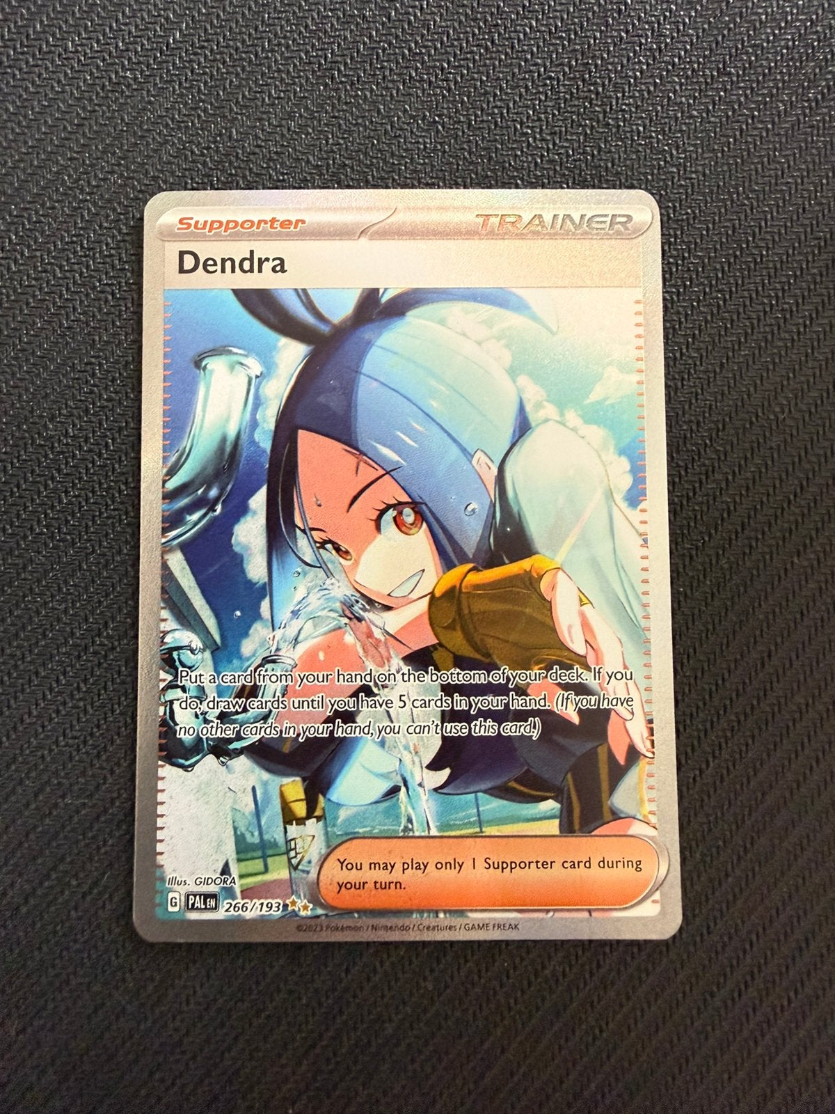 Dendra 266/193 Paldea Evolved Pokemon, Ophalen, Nieuw, Losse kaart