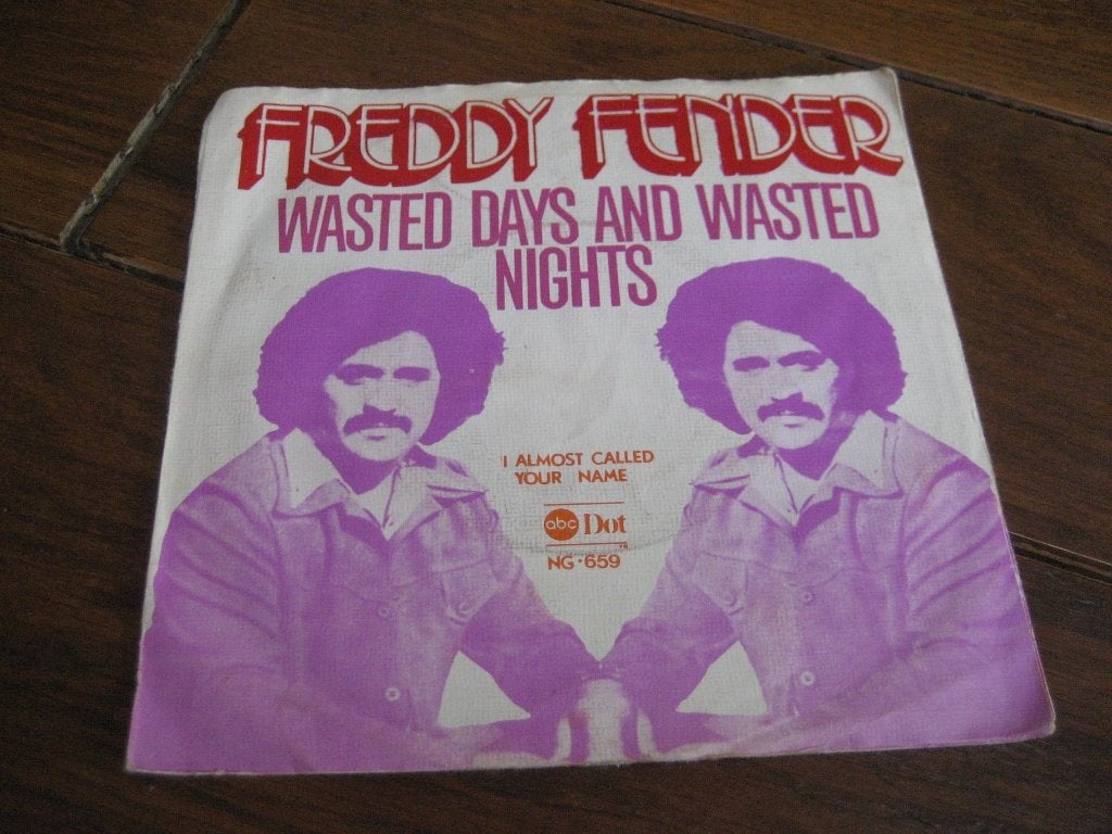 Freddy fender wasted days, Gebruikt, 7 inch, Single, Ophalen of Verzenden