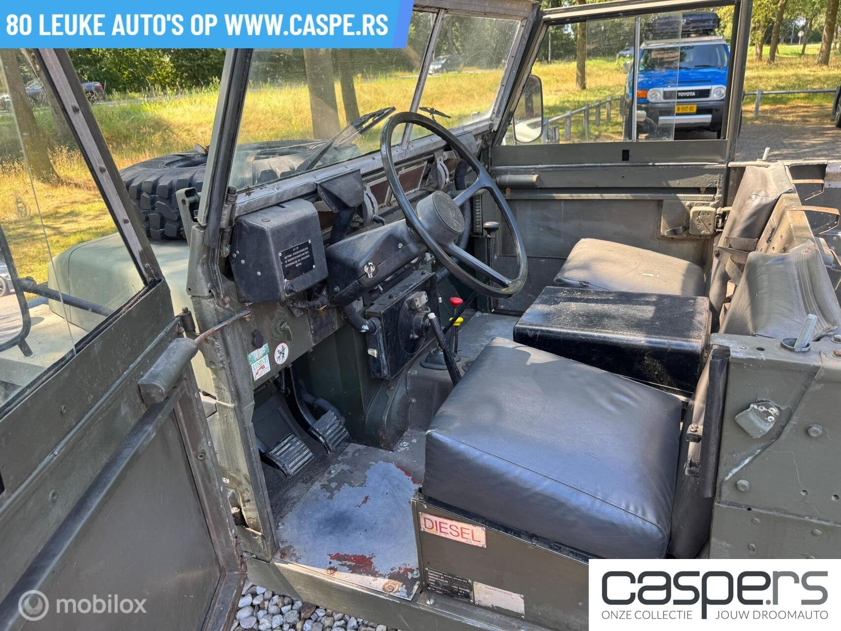 Land Rover Series III Lightweight (Half-Ton), 2286 cc, 4 stoelen, 14 km/l, Bedrijf