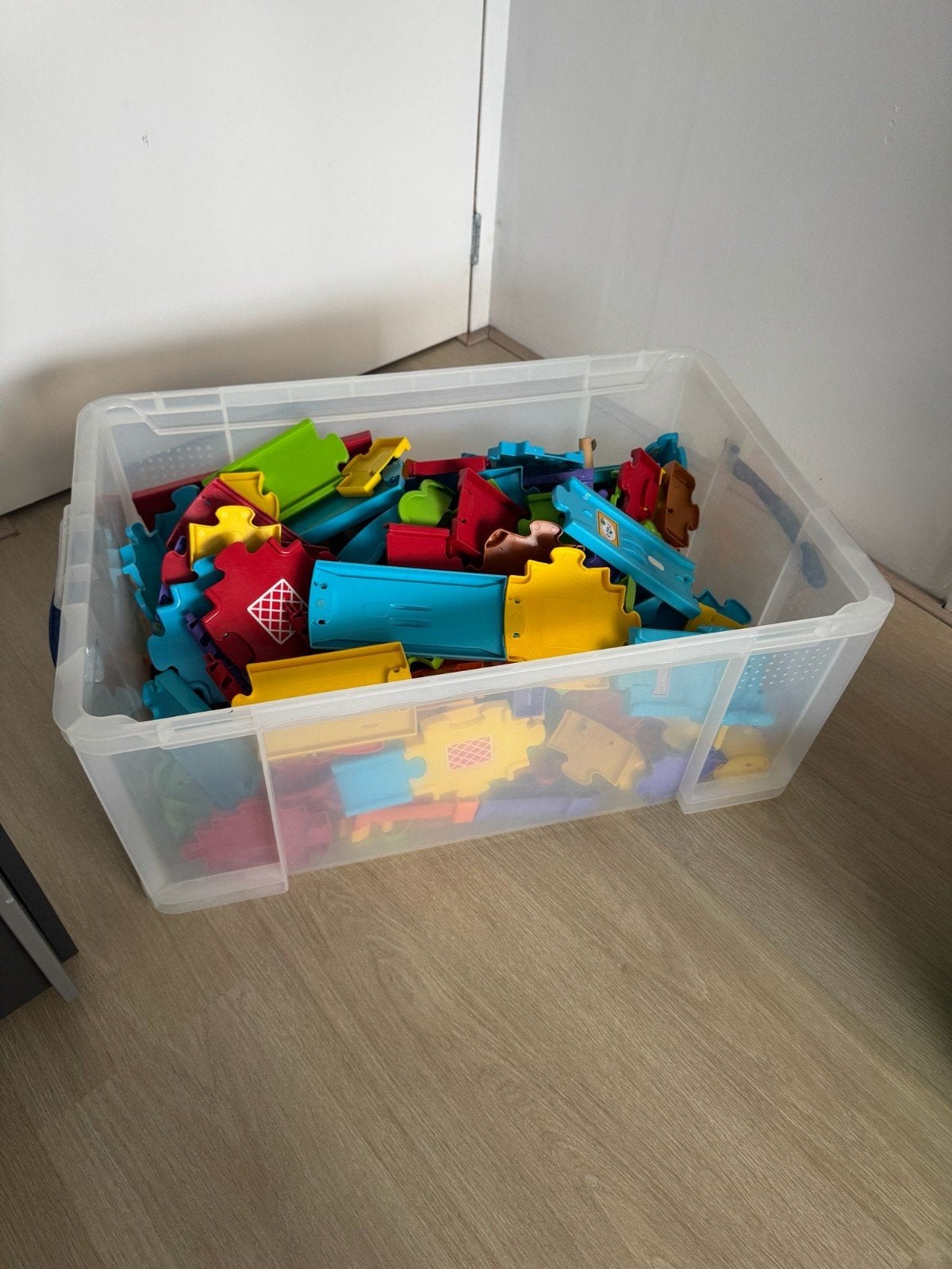 Grote set Vtech speelgoed: garage, banen en meer!, Ophalen of Verzenden, Gebruikt, 2 tot 4 jaar