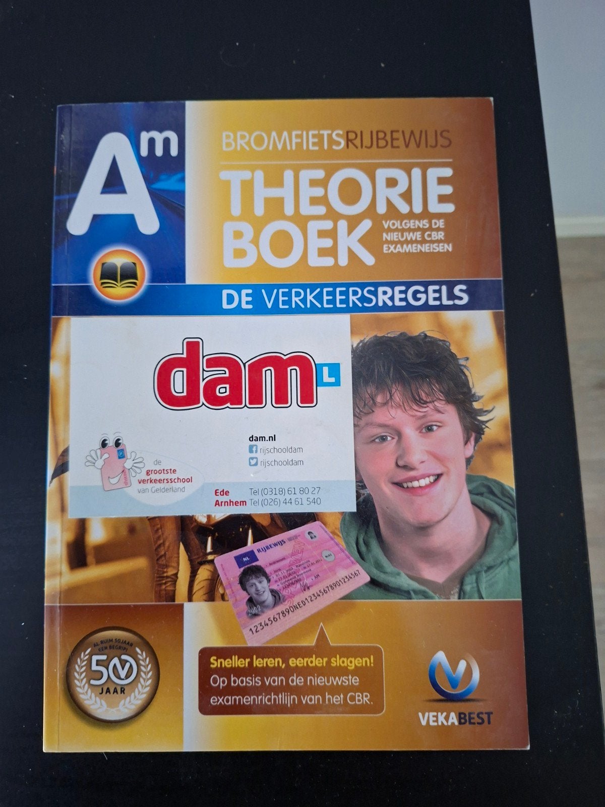 Bromfiets theorie boek, Ophalen, Zo goed als nieuw