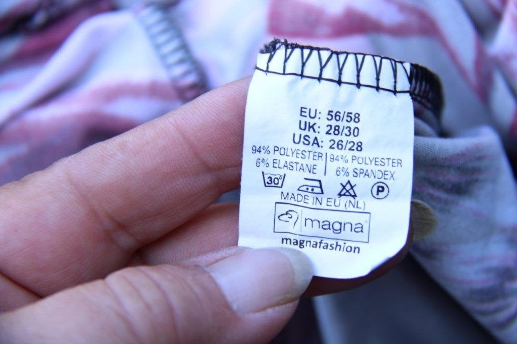 Jurk kaki/ roze Magna mt 56/58 Vaste prijs, Kleding | Dames, Jurk, Ophalen of Verzenden, Groen, Magna
