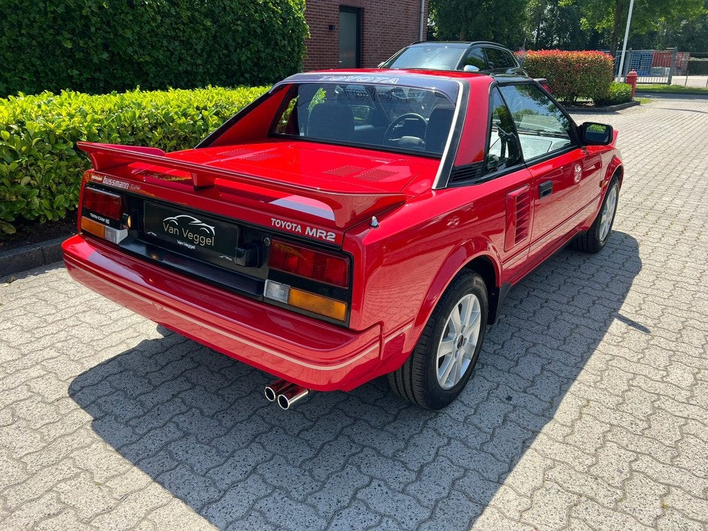 Toyota MR2 1.6 TC 16 elek ramen, targa, wordt belasting vrij, Auto's, Zwart, Bedrijf, Handgeschakeld, Onderhoudsboekje