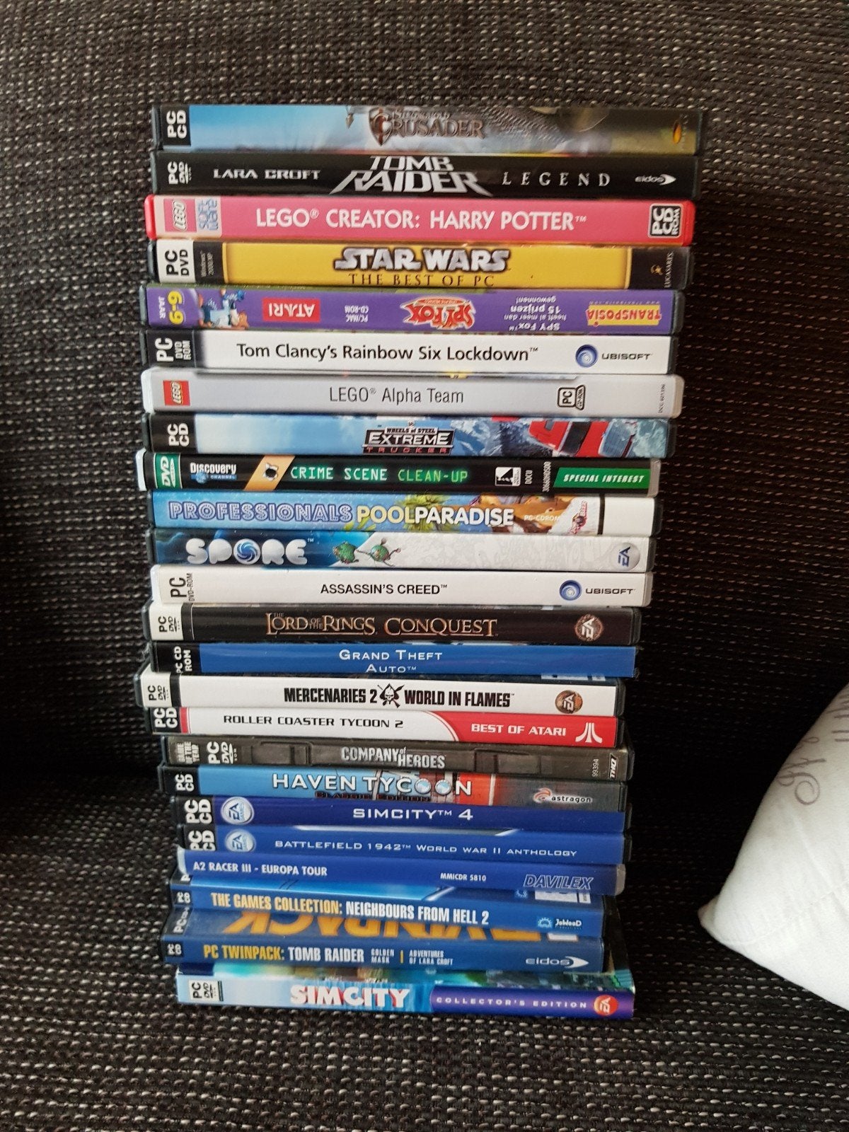 heel veel pc games Rollercoaster tycoon 2, 1 speler, Ophalen of Verzenden, Zo goed als nieuw, Vanaf 3 jaar