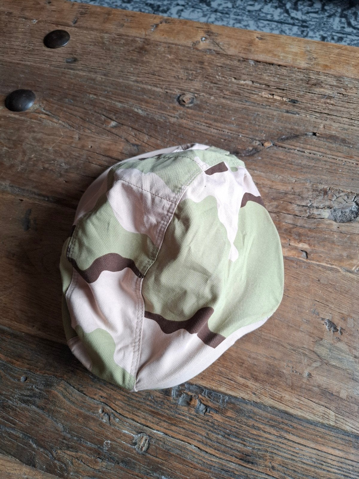 Desert helm cover, Ophalen of Verzenden, Landmacht, Nederland, Helm of Baret
