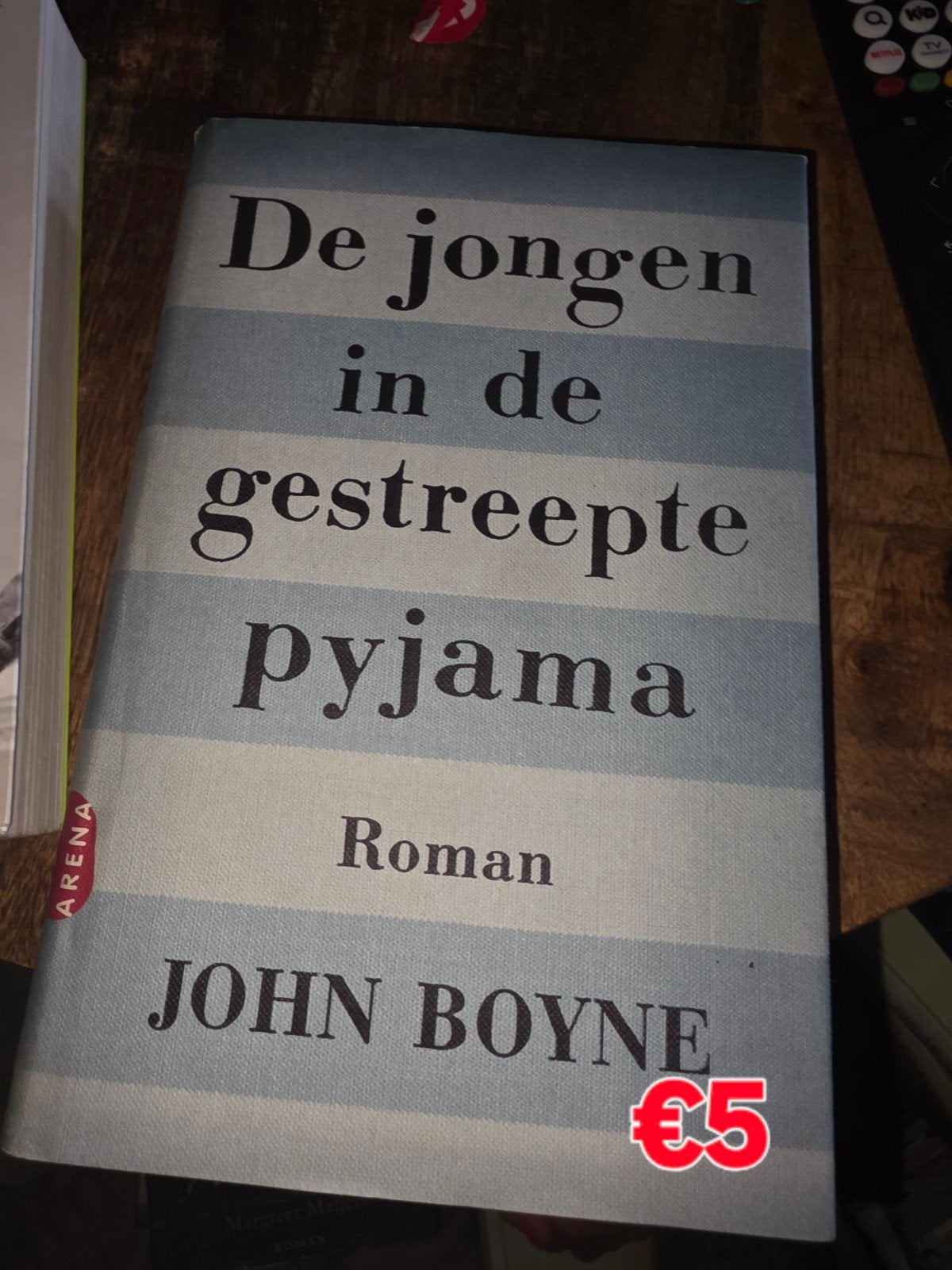 de jongen in de gestreepte pyjama John boyne, Boeken, Ophalen of Verzenden, Zo goed als nieuw