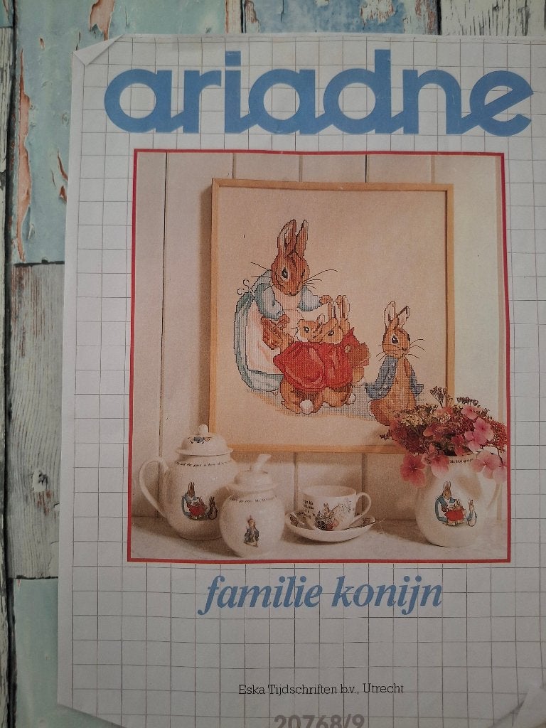 Peter Rabbit borduurpakket, Boeken, Ophalen of Verzenden, Zo goed als nieuw, Borduren en Naaien