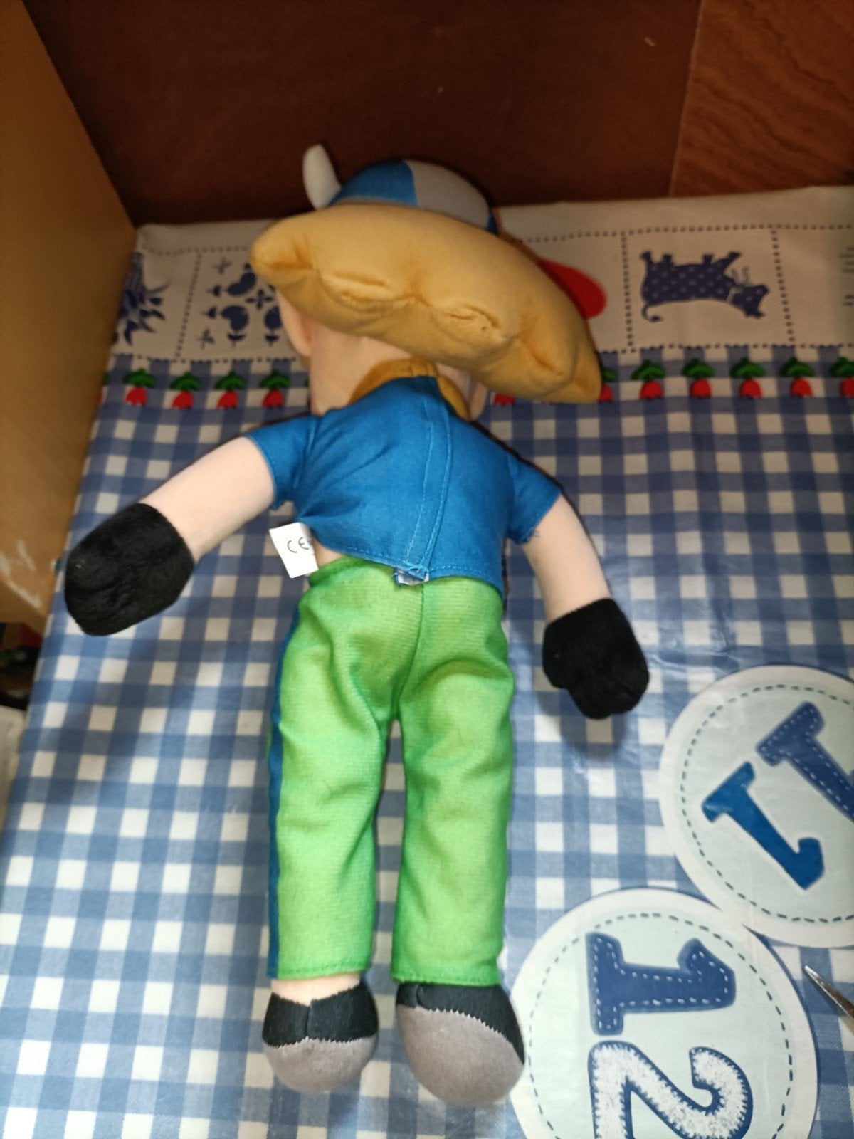 De Scheg Deventer Viking knuffel, Ophalen of Verzenden, Zo goed als nieuw, Overige typen
