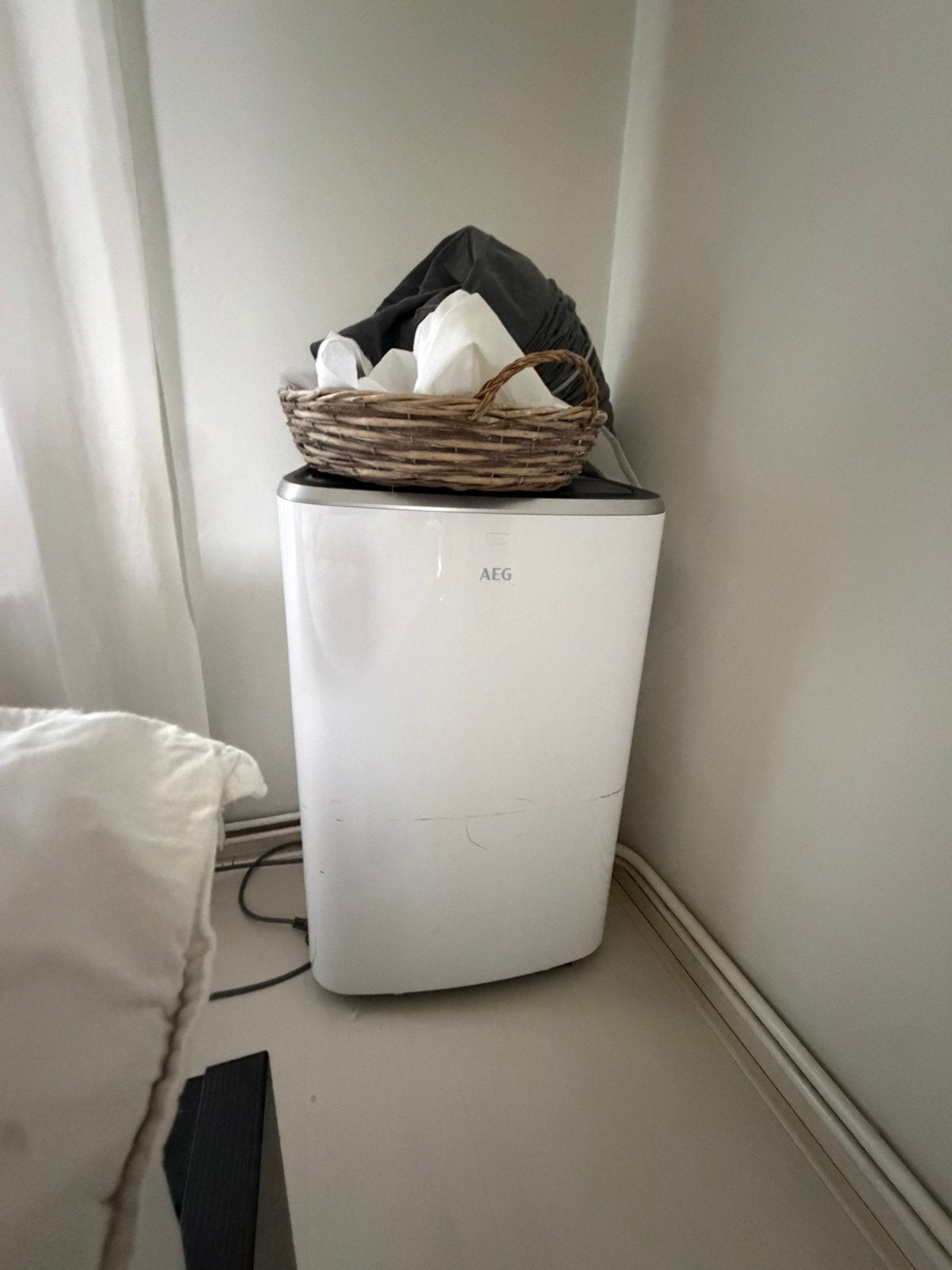 Airco AEG (defect/om te repareren), Witgoed en Apparatuur, Ophalen, Minder dan 60 m³, 3 snelheden of meer, Zo goed als nieuw