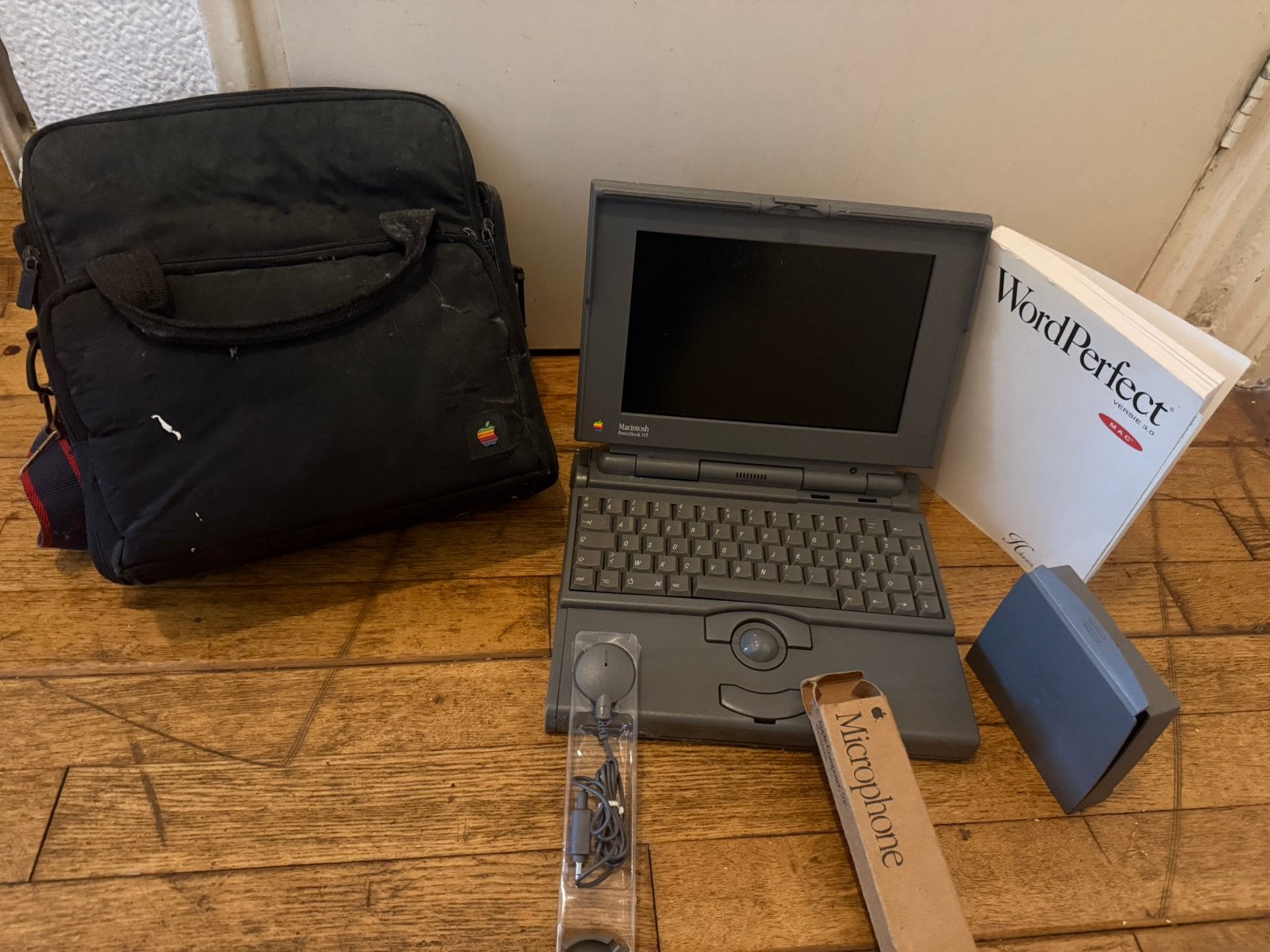 Macintosh powerbook 145 vintage, Gebruikt, Minder dan 4 GB, Qwerty, Overige groottes