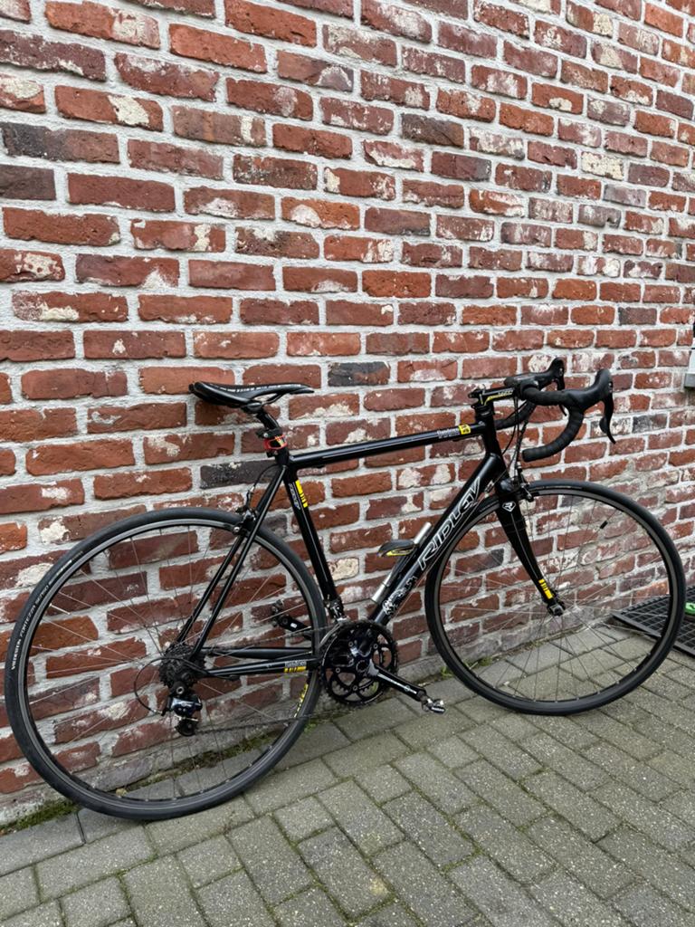 Ridley racefiets maat 54, Fietsen en Brommers, Fietsen | Racefietsen, Carbon, Meer dan 20 versnellingen, 53 tot 57 cm, Ophalen