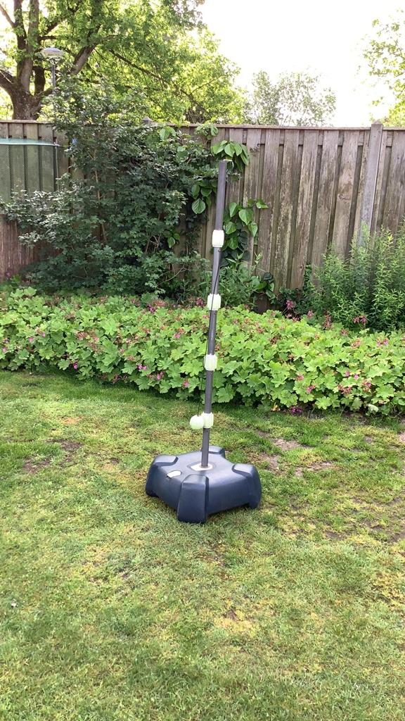 Tennispaal / trainer, Artengo, Sport en Fitness, Tennis, Gebruikt, Overige typen, Overige merken, L00, Ophalen