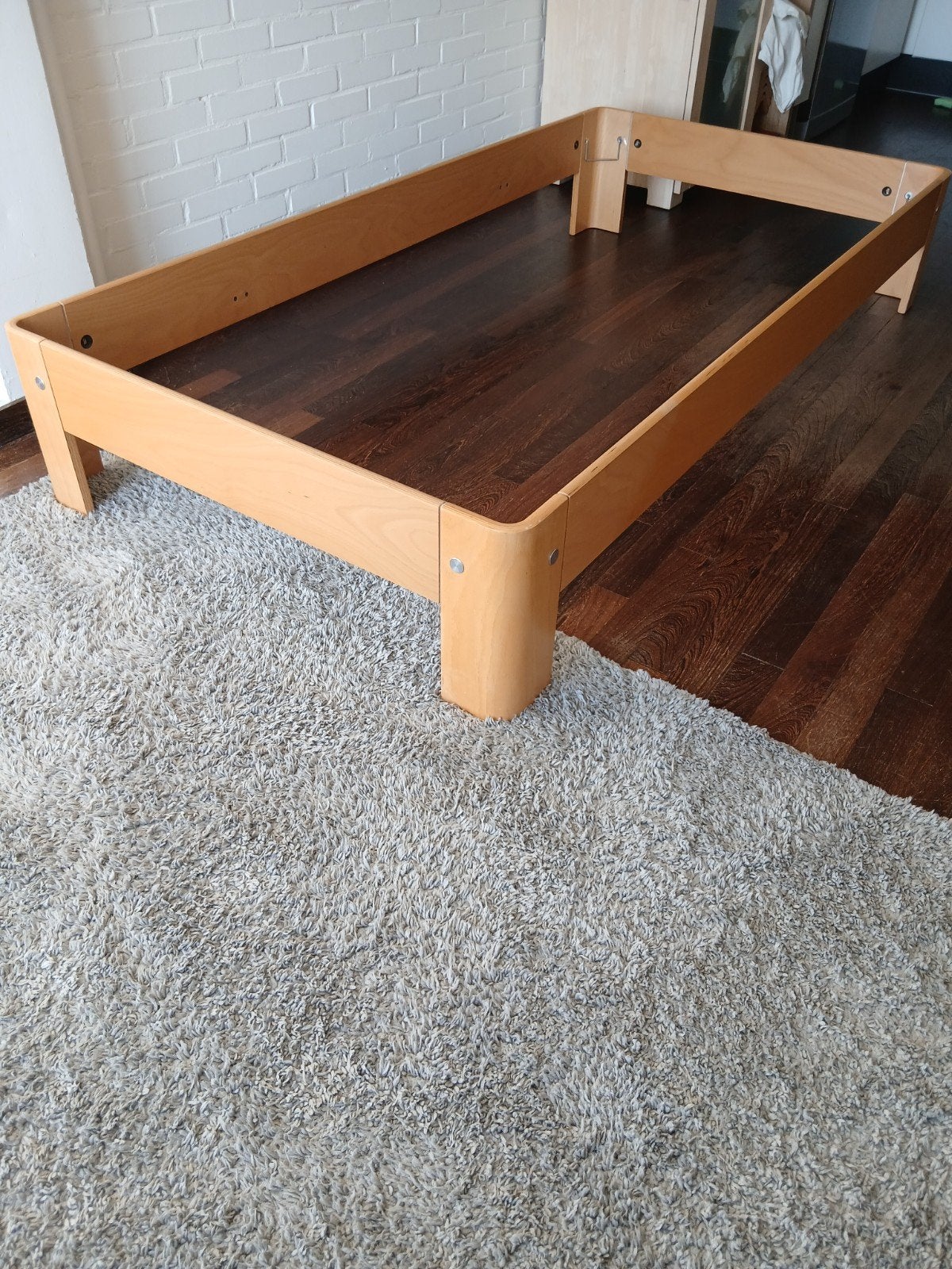 Auping auronde 120x200 zonder bodem twijfelaar, Gebruikt, Verzenden, Twijfelaar, 120 cm
