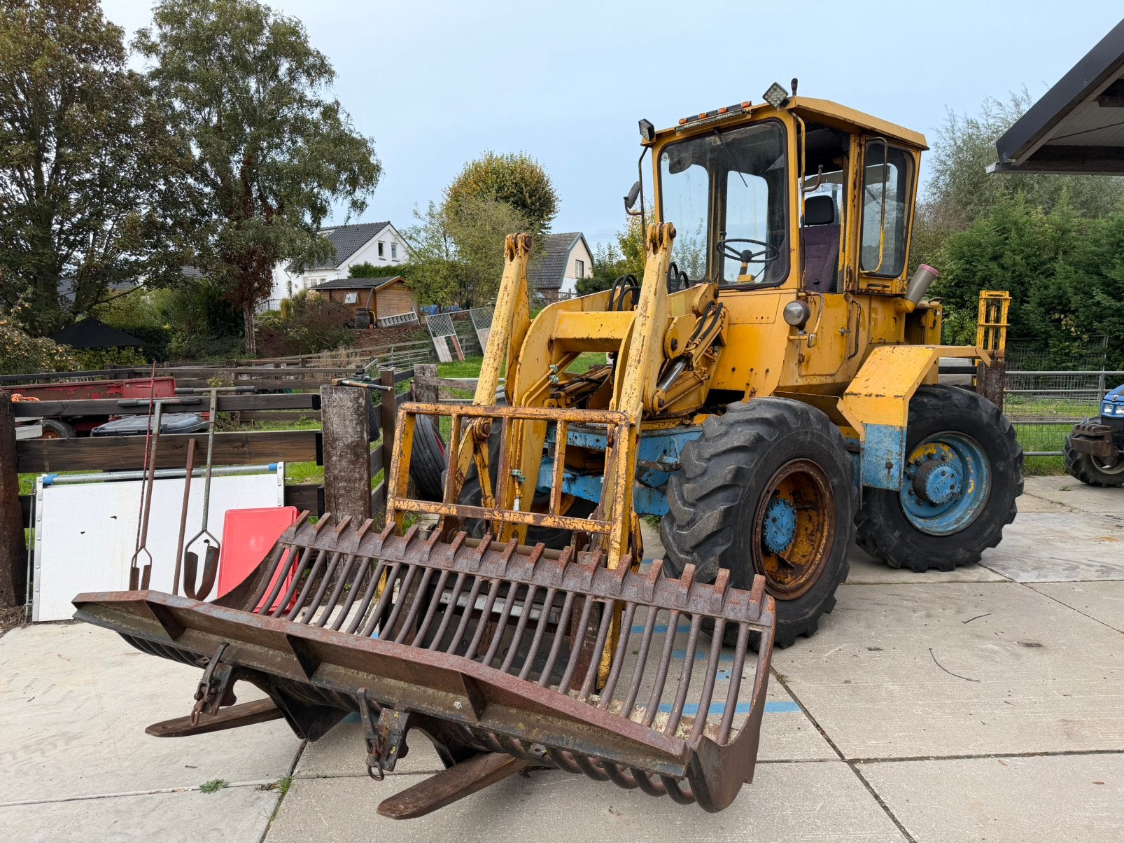 Ahlmann as7b shovel met kenteken, Ophalen, Overige typen
