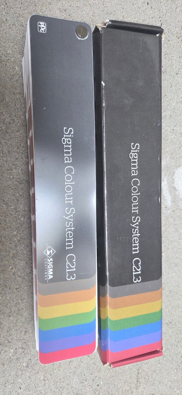 Sigma Colour System C21.3 kleurenwaaier, Ophalen, Zo goed als nieuw, Wit