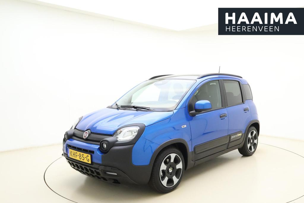 Fiat Panda 1.0 Hybrid Pandina | Airco | Apple Carplay | Crui, Auto's, Fiat, Stof, Panda, Blauw, Origineel Nederlands