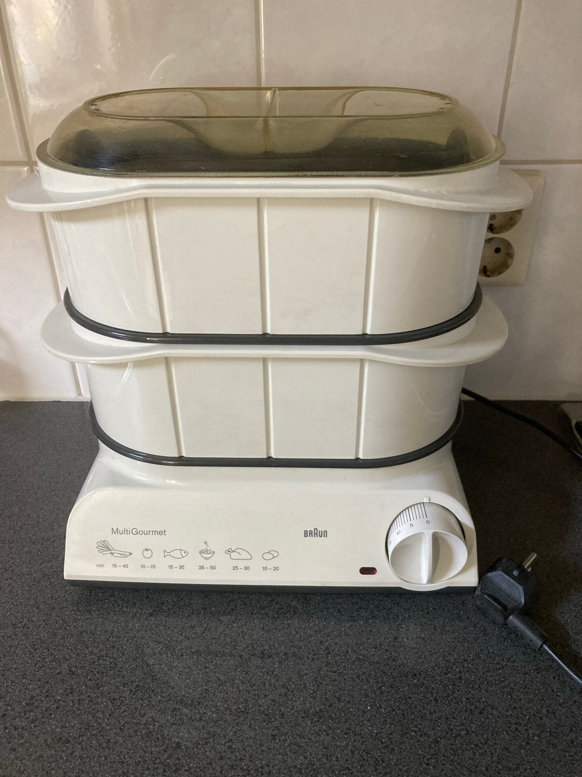 Braun MultiGourmet Stoomkoker - Gezond Koken, Gebruikt, Ophalen of Verzenden, 2 tot 3 liter, Vaatwasserbestendig