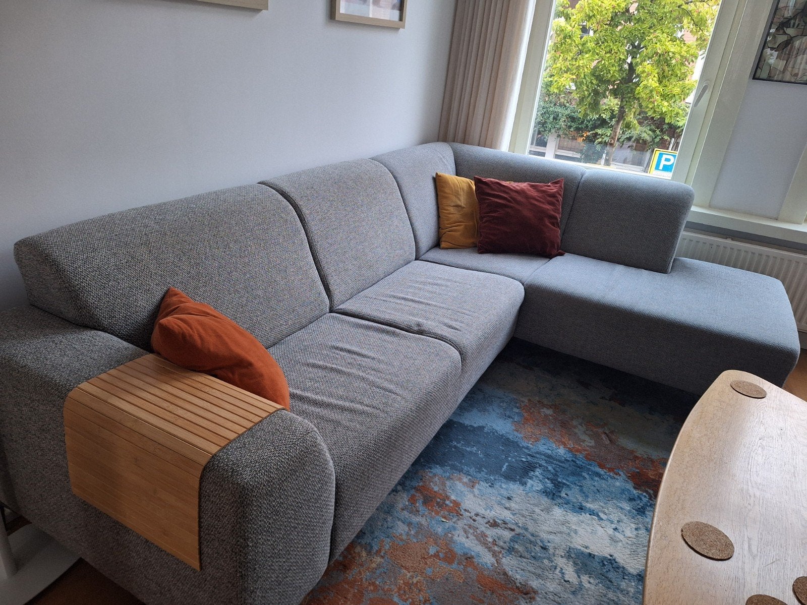 Gratis bank, Huis en Inrichting, Ophalen, Gebruikt, Stof