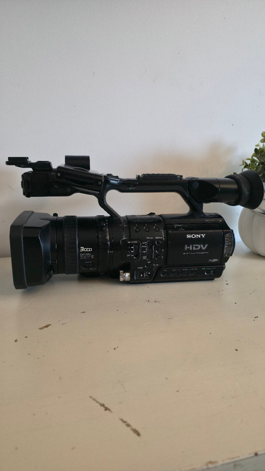 Professionele Sony HVR-Z1E HDV-videocamer 2 stuks, Ophalen of Verzenden, Gebruikt, Video