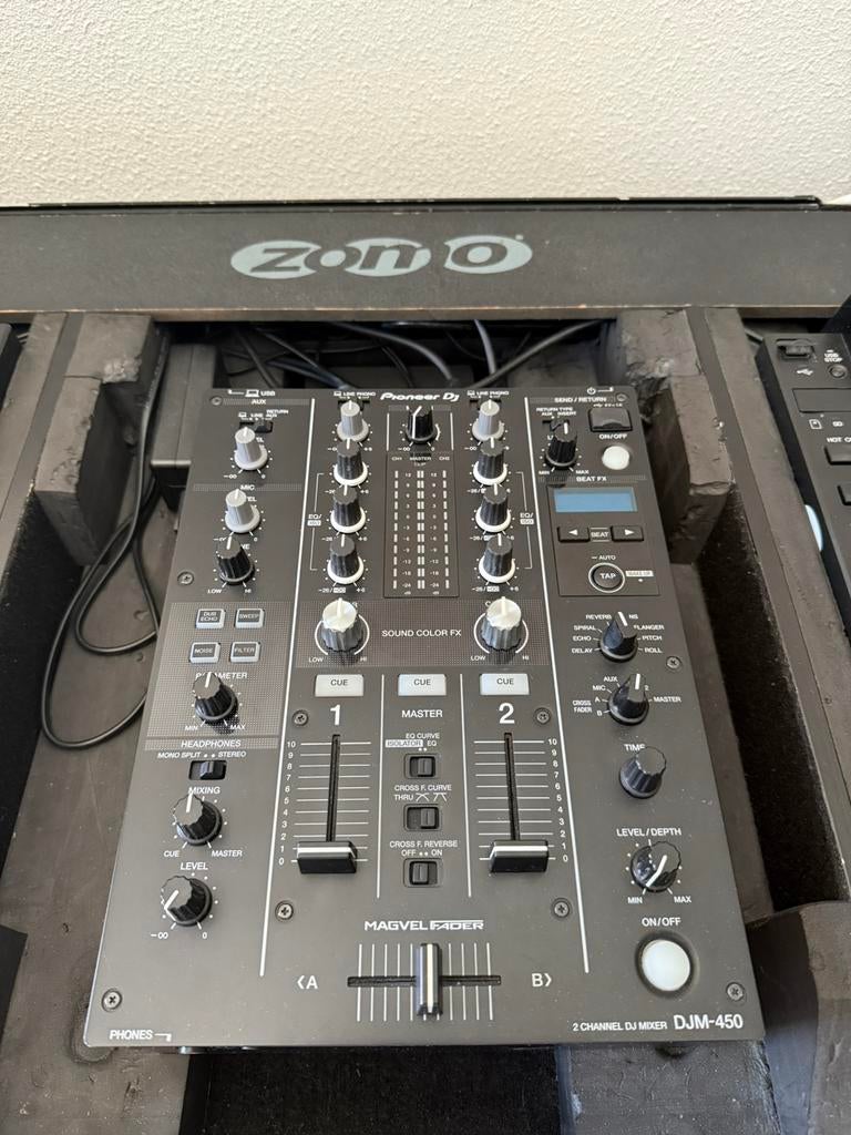 Pioneer DJM 450 mixer top conditie, Muziek en Instrumenten, Mengpanelen, Ophalen, Gebruikt, Minder dan 5 kanalen