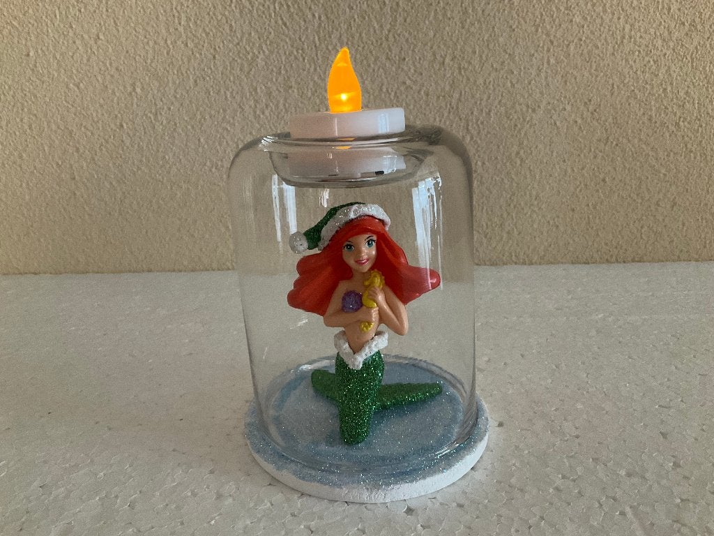 Disney Ariel de kleine zeemeermin - waxine houder - stolp, Verzamelen, Disney, Ophalen of Verzenden, Pocahontas of Kl. Zeemeermin