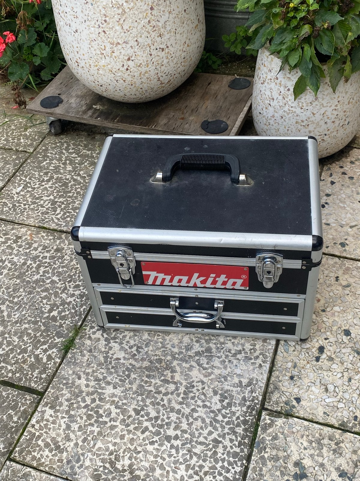 Makita koffer voor schroefmachine met accessoires, Ophalen, Gebruikt, Gereedschapsopslag, Makita
