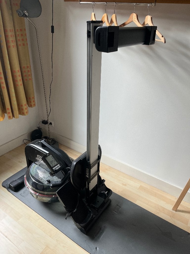 Senz r4000 roeitrainer met waterweerstand, met pomp!, Ophalen, Gebruikt, Metaal, Roeitrainer