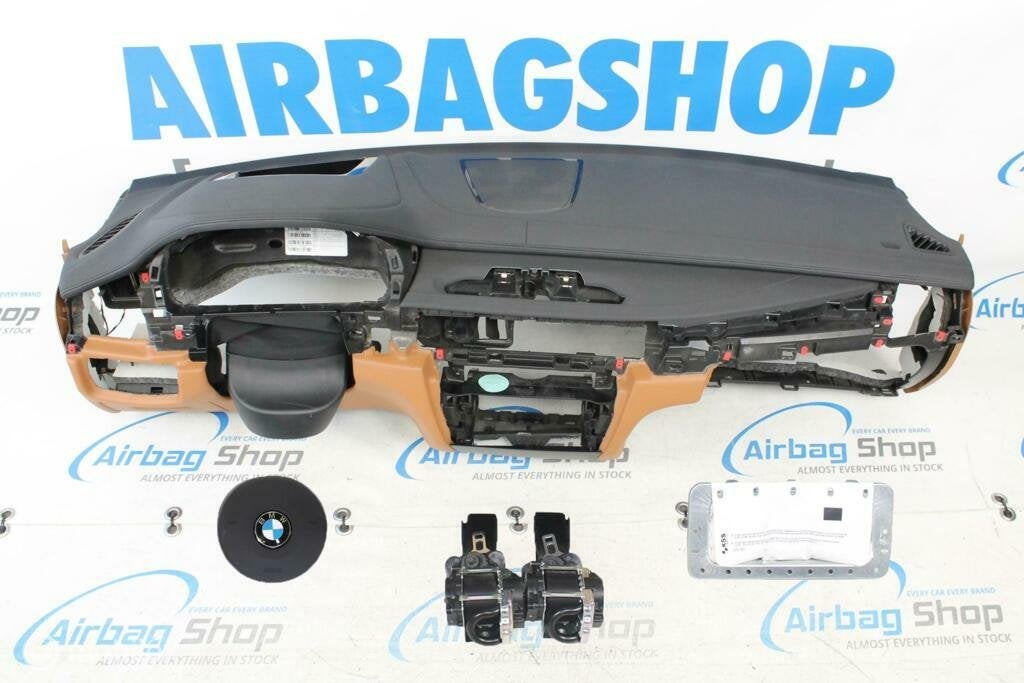 Airbag set Dashboard M zwart/cognac HUD BMW X6 F16 2014-2019, Auto-onderdelen, Gebruikt, Ophalen of Verzenden