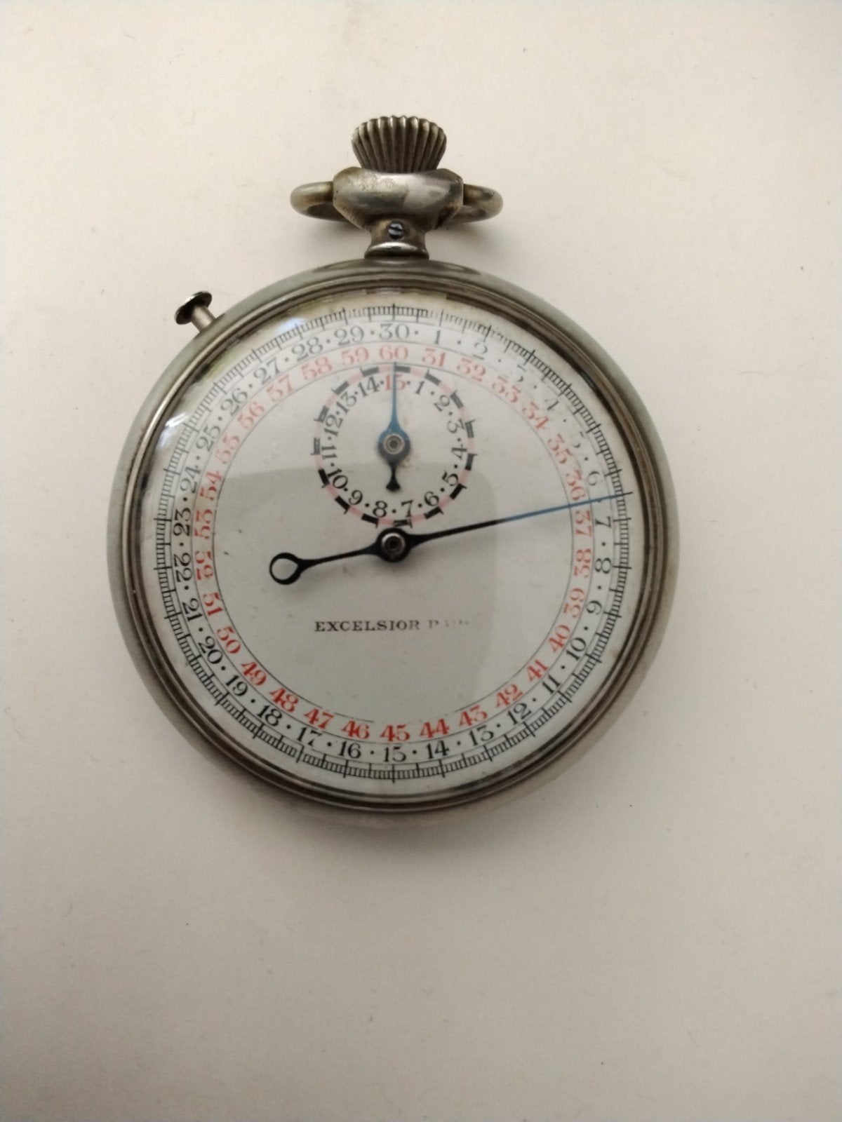 Stopwatch Excelsior, Ophalen of Verzenden, Staal, Overige merken, 1960 of later