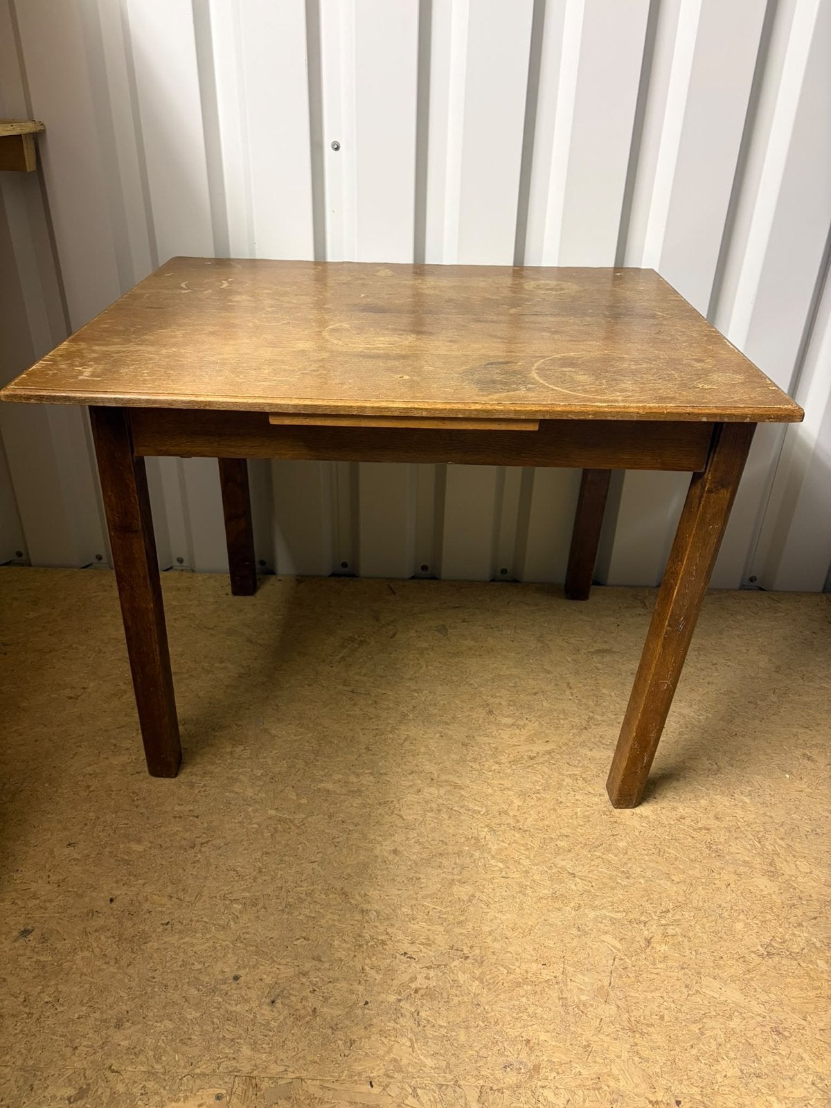 Vintage houten tafel - perfect voor opknapbeurt, Ophalen