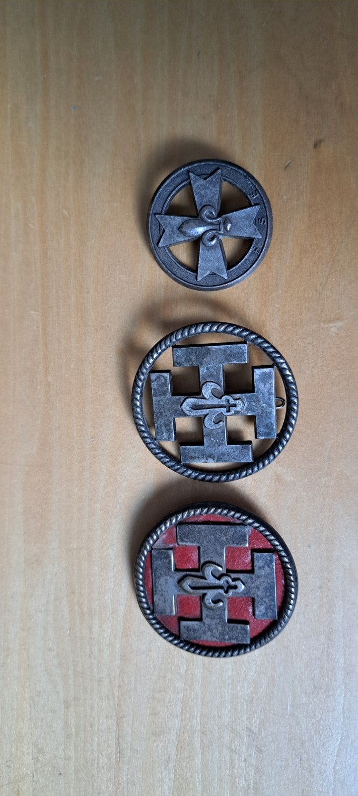 Vintage Scouting Speldjes - Set van 3, Ophalen of Verzenden, Gebruikt, Overige onderwerpen, Speldje of Pin