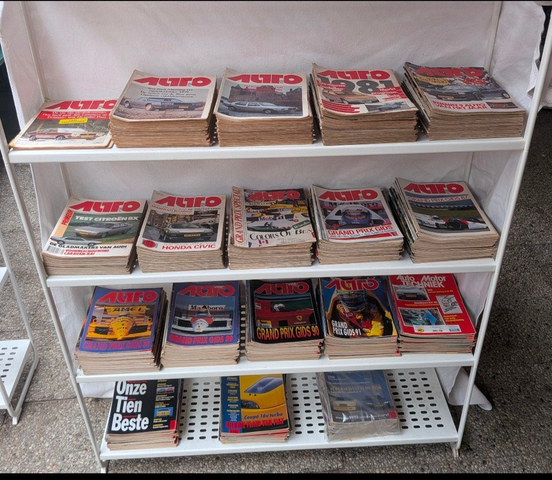 Grote Autovisie Verzameling 1978–1995 + Grand Prix Specials, Boeken, Ophalen of Verzenden, Gelezen, Overige typen