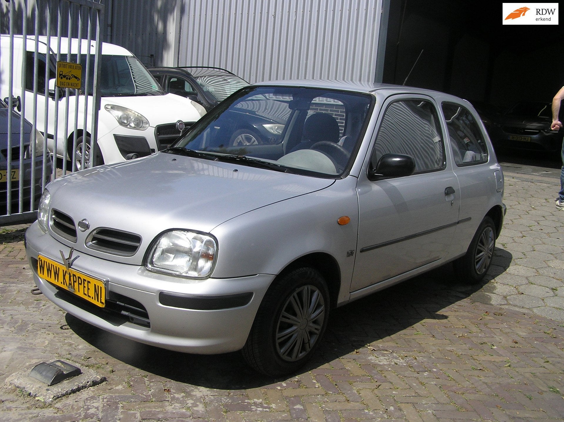 Nissan Micra 1.0 GL N-CVT automaat nieuwe apk, Auto's, Stof, 4 cilinders, 450 kg, Origineel Nederlands