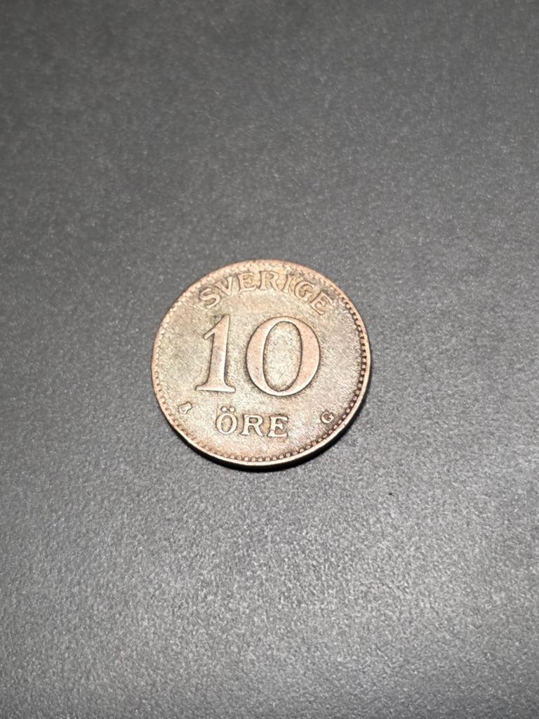 10 öre 1931 zweden, Verzenden, Overige landen, Losse munt, Zilver