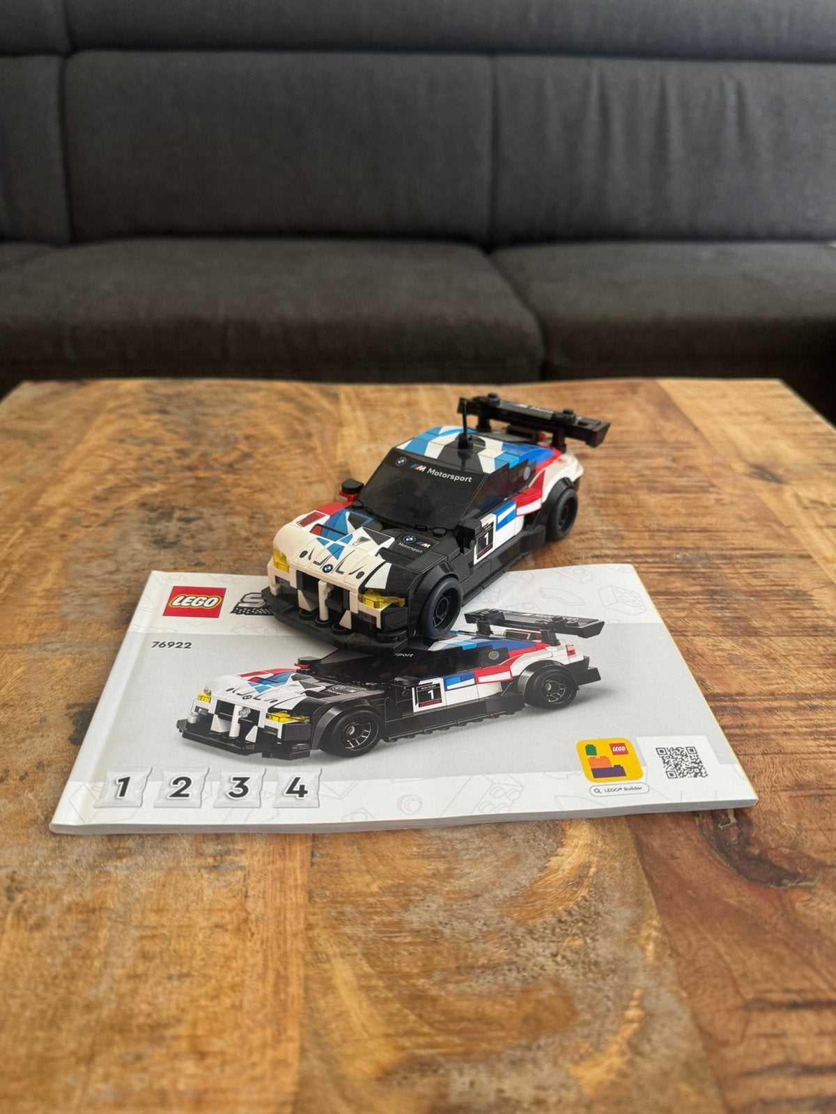 LEGO Speed Champions–BMW M4 GT3 & BMW M Hybrid V8 racewagens, Ophalen, Lego, Inclusief instructies, Speed Champions