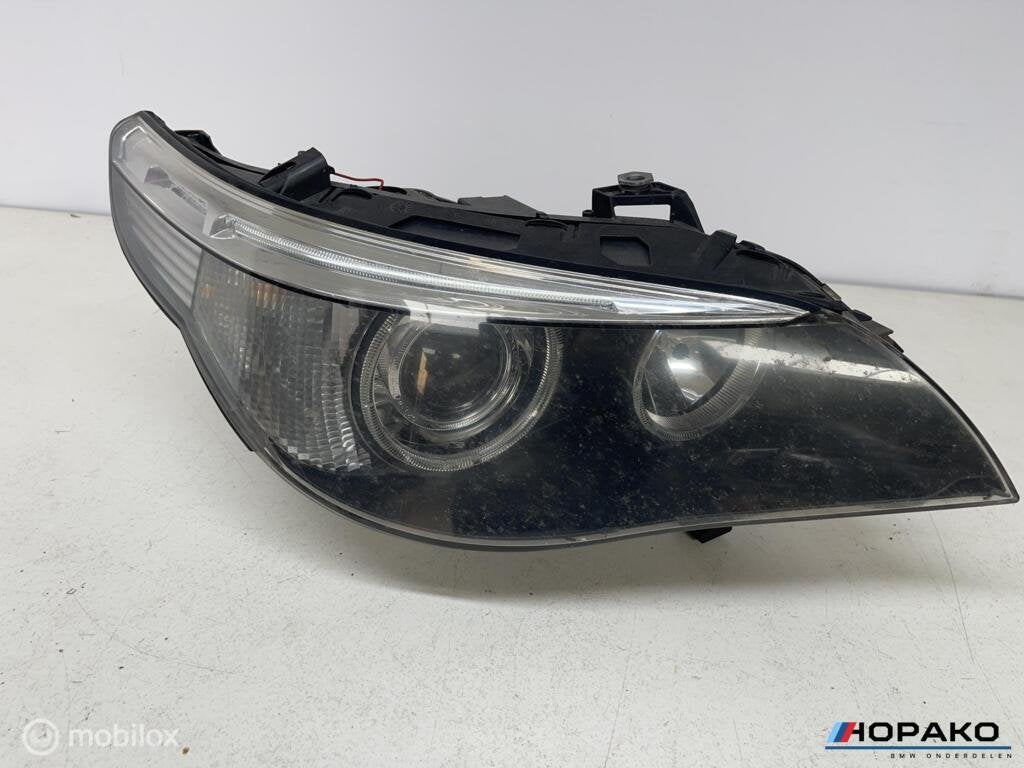 Koplampen set BMW E60  xenon (origineel)  bochtverlichting, Auto-onderdelen, Gebruikt, Einsteinlaan 5 rijswijk, Bmw, Ophalen of Verzenden