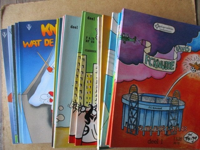 adv2031 fc knudde album reeks, Eén stripboek, Ophalen, Gelezen