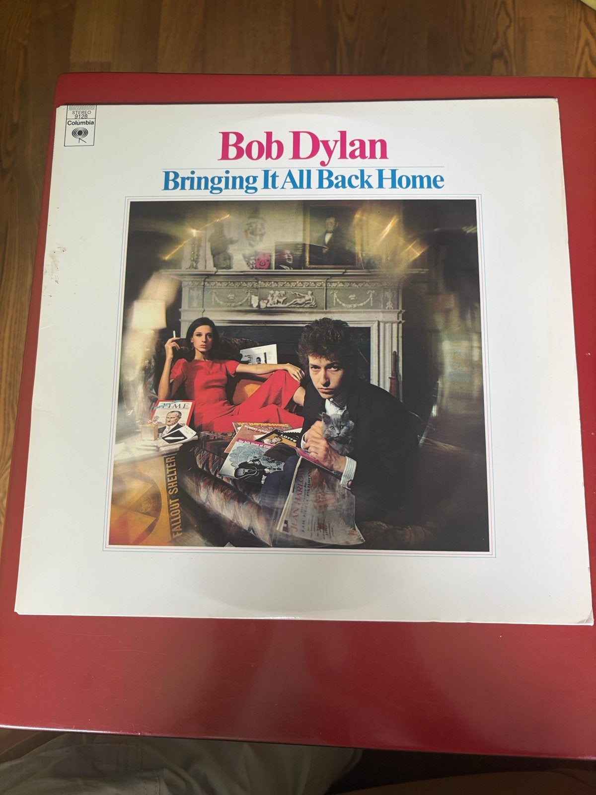 Bob Dylan - Bringing It All Back Home LP (Columbia), LP, Gebruikt, Ophalen of Verzenden, Folk