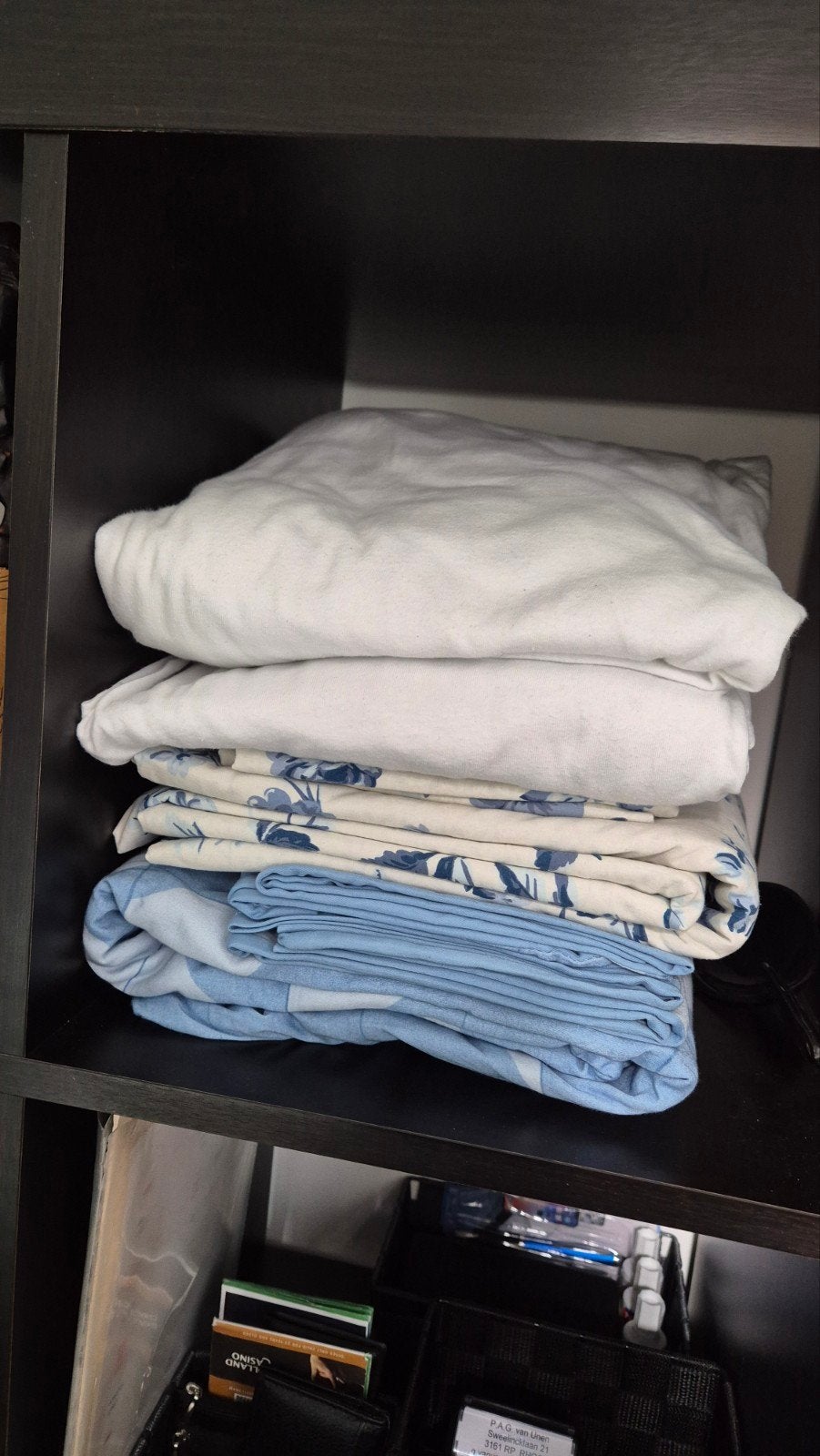 auping en Walra dekbed overtrek, Ademend, Blauw, Tweepersoons, Ophalen of Verzenden