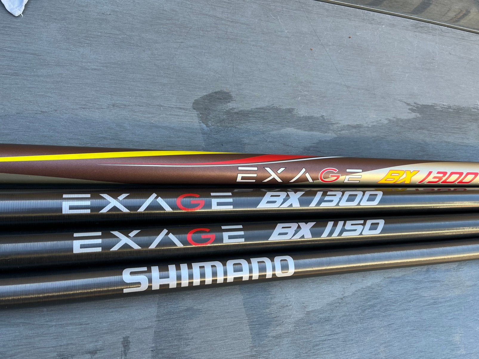 Nieuwe Shimano Exage BX delen, Ophalen