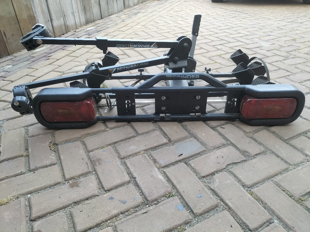 Fietsendrager, Ophalen, Gebruikt, Elektrische fiets, 2 fietsen